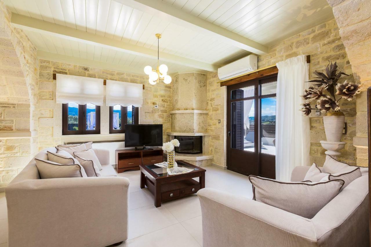 Caramel Villa, With 40M2 Pool & Spa Whirlpool, By Thinkvilla Pánormos Exteriér fotografie
