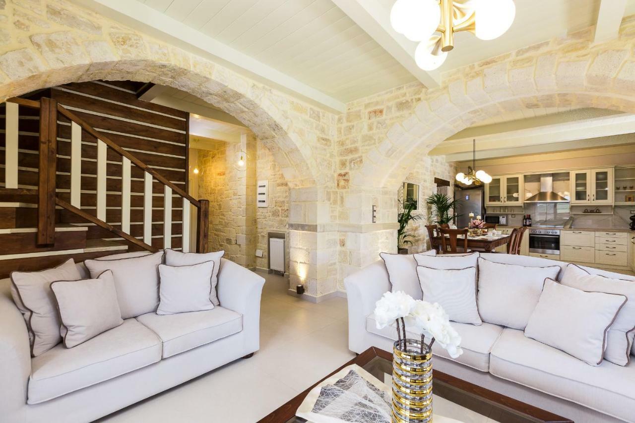 Caramel Villa, With 40M2 Pool & Spa Whirlpool, By Thinkvilla Pánormos Exteriér fotografie